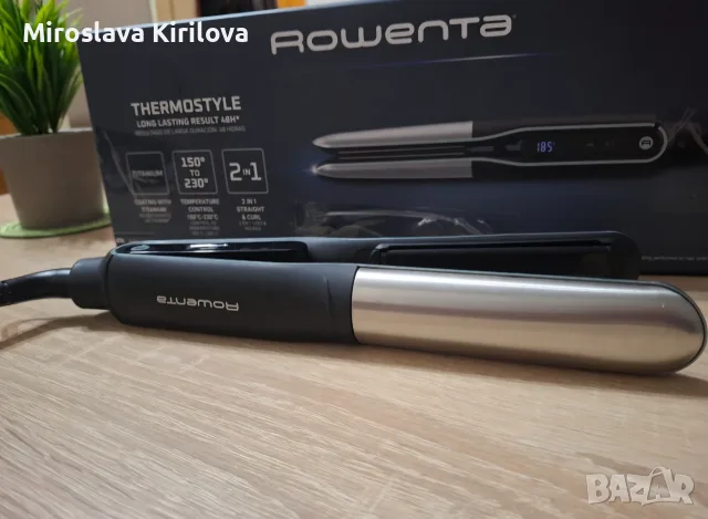 Преса Rowenta нова , снимка 2 - Преси за коса - 55695083