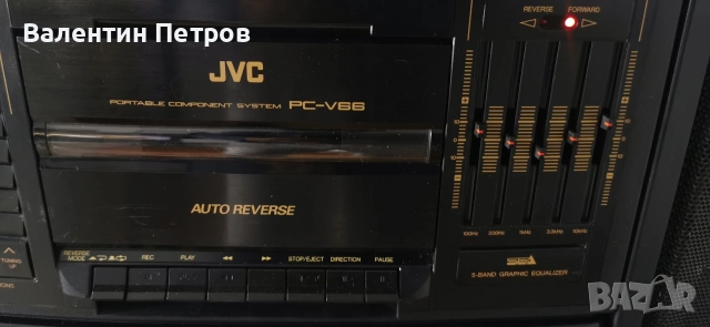 продавам JVC PC-V66 , снимка 2 - Радиокасетофони, транзистори - 54707005