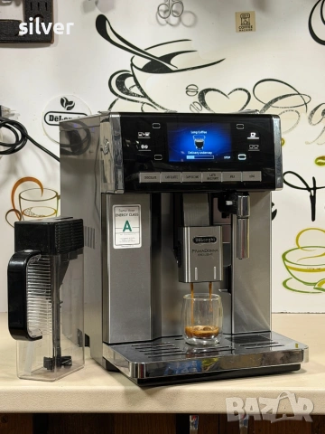 Кафемашина кафе автомат delonghi Primadonna Exclusive с гаранция, снимка 7 - Кафемашини - 54842734