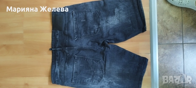 мъжки къси панталони деним, снимка 2 - Къси панталони - 54800393