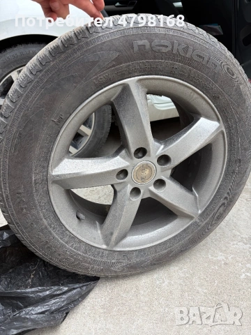 Продавам 4 джанти с 4 гуми ФолксвагенПасат Б8