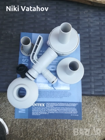 Продавам помпа за басейн Intex c330, снимка 4 - Басейни и аксесоари - 54799749