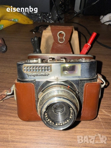 Voigtländer Vito Zeis ikon contaflex Ретро Лентови Фото Апарати, снимка 4 - Фотоапарати - 55003412
