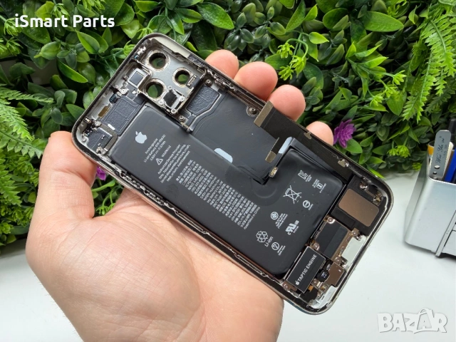 Корпус на iPhone 11 Pro Matte Silver, снимка 2 - Резервни части за телефони - 54070971