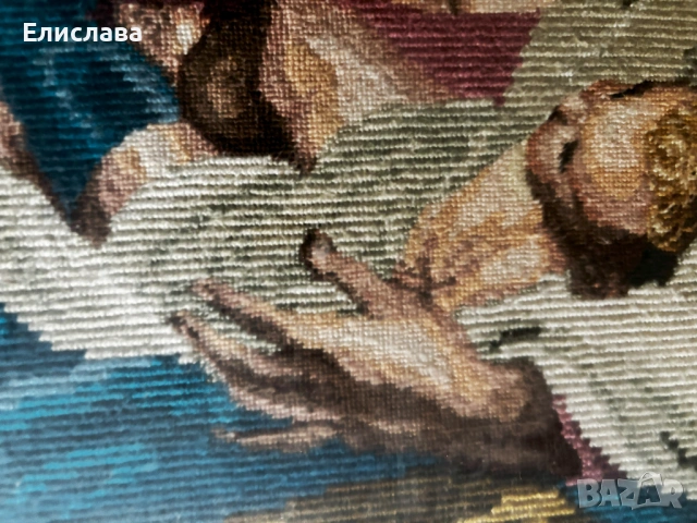 Вилеров гоблен "СВЯТА НОЩ" ("МАДОНА - МАРАТИ"), снимка 5 - Гоблени - 54830159