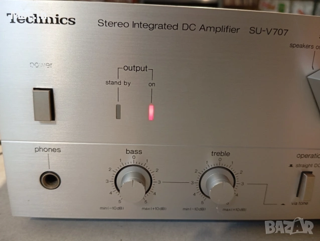 Усилвател Technics SU-V707, снимка 8 - Ресийвъри, усилватели, смесителни пултове - 54714848