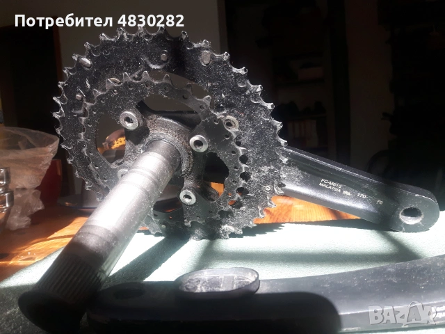 Deore Курбели-FC-M615 170mm/ 40-28, снимка 14 - Части за велосипеди - 55072846