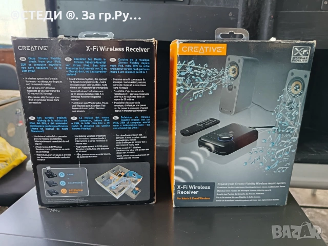 НОВИ! Безжичен аудио приемник Creative Sound Blaster X-Fi Wireless Receiver