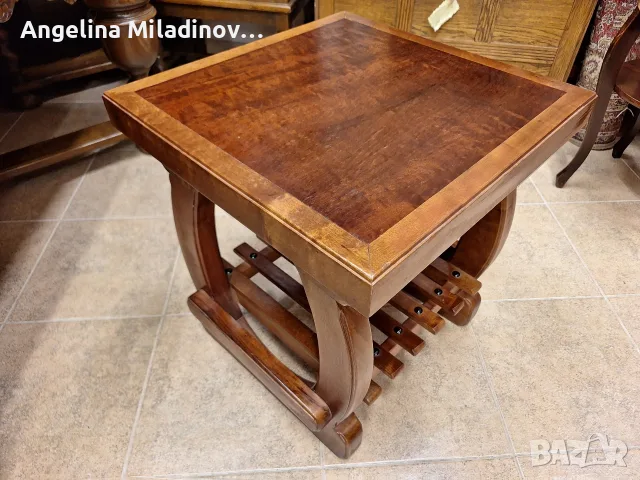 Маса за всекидневна махагон, снимка 5 - Маси - 55596728