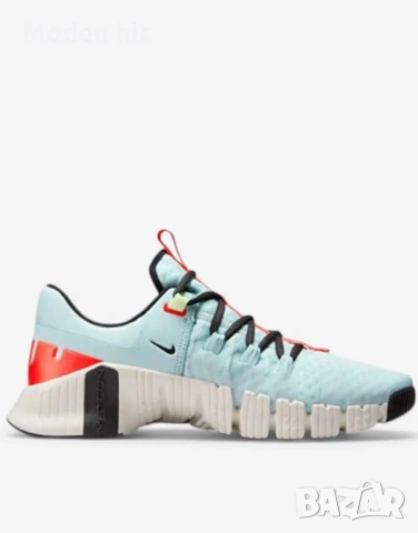 Оригинал! NIKE Free Metcon 5 Trainers Shoes Blue дамски маратонки, снимка 3 - Маратонки - 54632208
