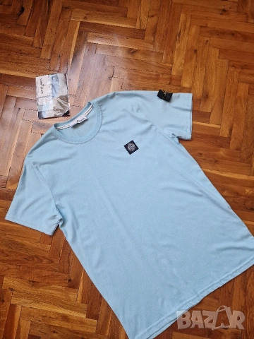 Страхотна мъжка тениска STONE ISLAND размер M L XL , нова с етикет , снимка 2 - Тениски - 54836213
