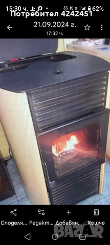 Прити пелетна камина