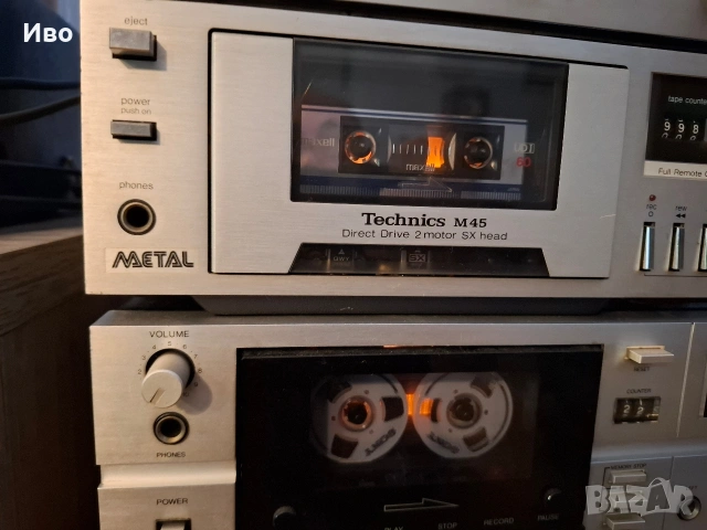 Tехникс М45 легендарен, BASF-D6235 hifi, снимка 4 - Декове - 55192734