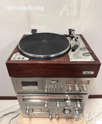 🔊Топ ретро аудио сет - система AKAI AM-2450, AT-2450L, GXC-740D, AP-206C 🔊, снимка 4 - Аудиосистеми - 54137962