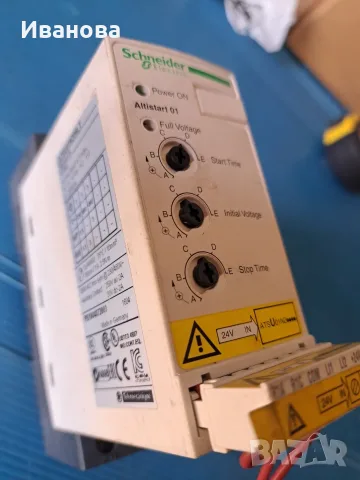 Софт-стартер за асинхронен двигател Schneider Electric, снимка 6 - Електродвигатели - 55565461