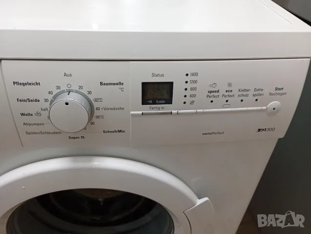 Пералня Сименс Siemens IQ 300 A ++ 7кг 2 години гаранция! , снимка 2 - Перални - 55578082
