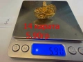 5.90 грама 14к / златен женски дамски пръстен / злато / GOLD 14 карата пръстен НОВ  87 евро за грам , снимка 1