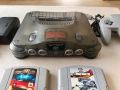 Nintendo 64 Smoke Grey clear , снимка 2