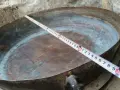 Стара Кована Голяма Медна Тава За Лютеница, Сладко. / 30 Литра. / 8.5 кг. / НОМЕР 1648., снимка 12