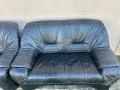 Комплект кожени дивани 3-ка + 2-ка – естествена кожа, снимка 5