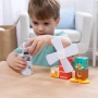 Дървен конструктор Melissa & Doug Blockables Горски приятели Ферма 16 части 2 вида, снимка 11