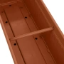 Сандъче за цветя 71 x 18.5 x 17 см, сандъче с подложка, снимка 3