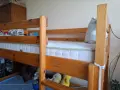 Двуетажно легло от масив+Magniflex, снимка 2
