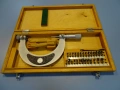 Резбомер микрометричен DDR Suhl Thread Мicrometer 75-100mm, снимка 1