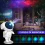 Immver Astronaut Galaxy Star Projector с дистанционно управление и таймер, 8 ефекта на мъглявина, снимка 3