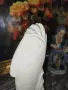 Модернистична скулптура на лице, силно вдъхновена от творчеството на италианския  Амедео Моделияни, снимка 3
