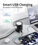 Многоконтактен контакт с превключвател, Sameriver Многоконтактен контакт с 2 USB и 1 USB C, снимка 4