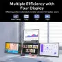 Три допълнителни 16-инчови монитора за лаптоп – Triple Screen Extender, снимка 2