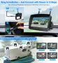 Безжична дигитална камера за задно виждане Urvolax UR61X с 7 HD монитор за камион и каравана +, снимка 5