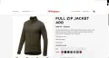 Woolpower Full Zip Jacket 70% Merino Wool размер M / L за лов термо горница 70% Мерино вълна - 2925, снимка 2