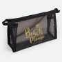 Летен несесер BEACH PLEASE с мрежа за плаж_1262069, снимка 1
