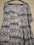 СТРАХОТНА ЧЕРНОБЯЛА ТУНИКА 3XL, снимка 5