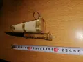Стар овчарски нож с дървена кания , снимка 5