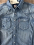 Дънкова риза Levis, снимка 6