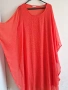 СТРАХОТНА ОРАНЖЕВА РОКЛЯ 2XL-4XL, снимка 3