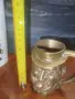 Винтидж фигурална халба от масивен месинг, известна в традицията като „Toby Jug“ или „Toby Mug“, снимка 10