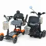 Олекотена сгъваема електрическа четириколка 750W, с литиевa батерия, 10Ah, Max Motors, снимка 15