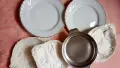 НОВИ сервиз за хранене+фруктиера+емайлирани+амфора+бакър, снимка 4