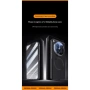 Магнитен Калъф за Oppo Find N6 5G - PC, Антишпионско стъкло, Капаче-стойка, 3 цвята, снимка 4
