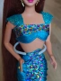 Ретро кукла Барби Barbie Jewel Hair Mermaid Midge 1995, снимка 11