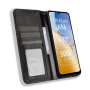 ZTE Blade A56 калъф – портфейл с ретро текстура, подставка, слотове за карти, протектор, 4 цвята, снимка 8
