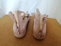 № 38 Dorothy Perkins кокетни дамски обувки балеринки с панделки и остър връх в розов цвят, снимка 14