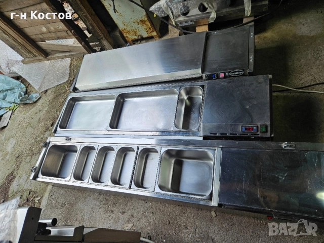 Хладилна Витрина за Дюнер Пицария за заготовки зеленчуци сосове 3бр. различни Размери и Варианти , снимка 2 - Обзавеждане на кухня - 54670694