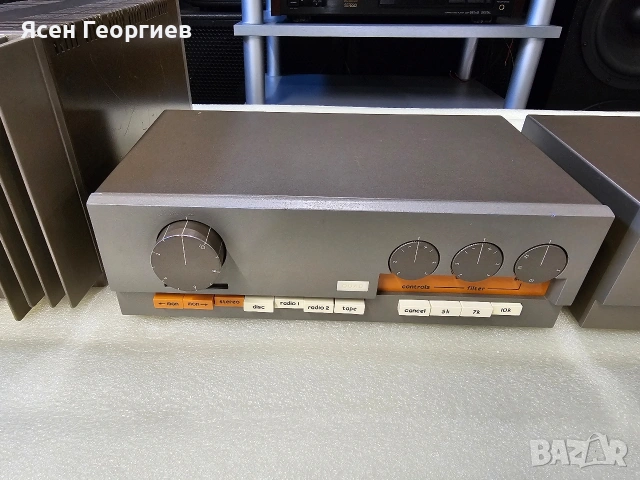 Quad 33 + Quad 303 + Quad FM3 – Класически британски Hi-Fi комплект, обслужен, снимка 4 - Аудиосистеми - 54334152