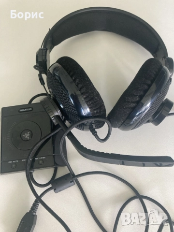 Геймърски слушалки Razer Megalodon Black 7.1, перфектни