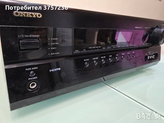 Onkyo Receiver SR507 Усилвател , снимка 4 - Ресийвъри, усилватели, смесителни пултове - 54205054